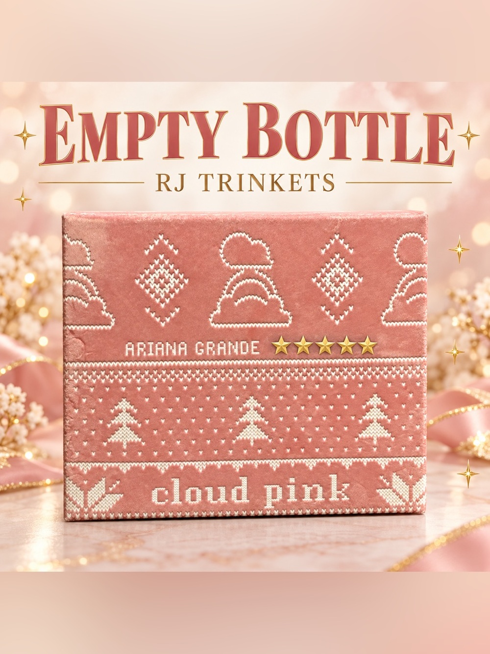 Ariana Grande Cloud Pink Decorative Trinket Box